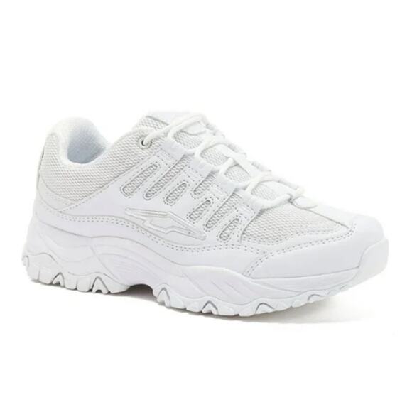 New AVIA Elevate Athletic Sneakers White Women's SIZE 7 WIDE - Picture 1 of 10